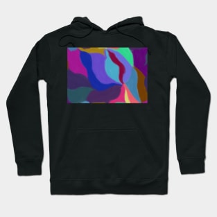 Rainbow patchwork Hoodie